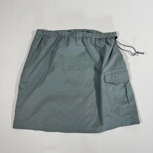 Stussy International Double S Nylon Cargo Skirt Y2K Medium Skate Outdoor Elastic